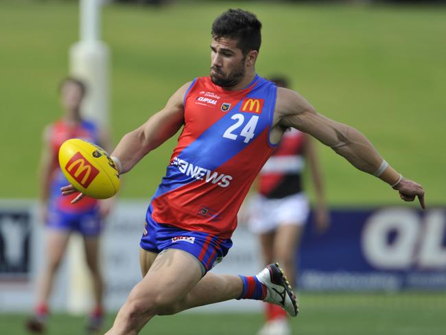 West Perth's Marcus Adams looms as a potential AFL defender. Picture: Justin Benson-Cooper