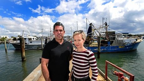 Pavo and Heidi Walker of Walker Seafoods Australia. Picture: Iain Curry