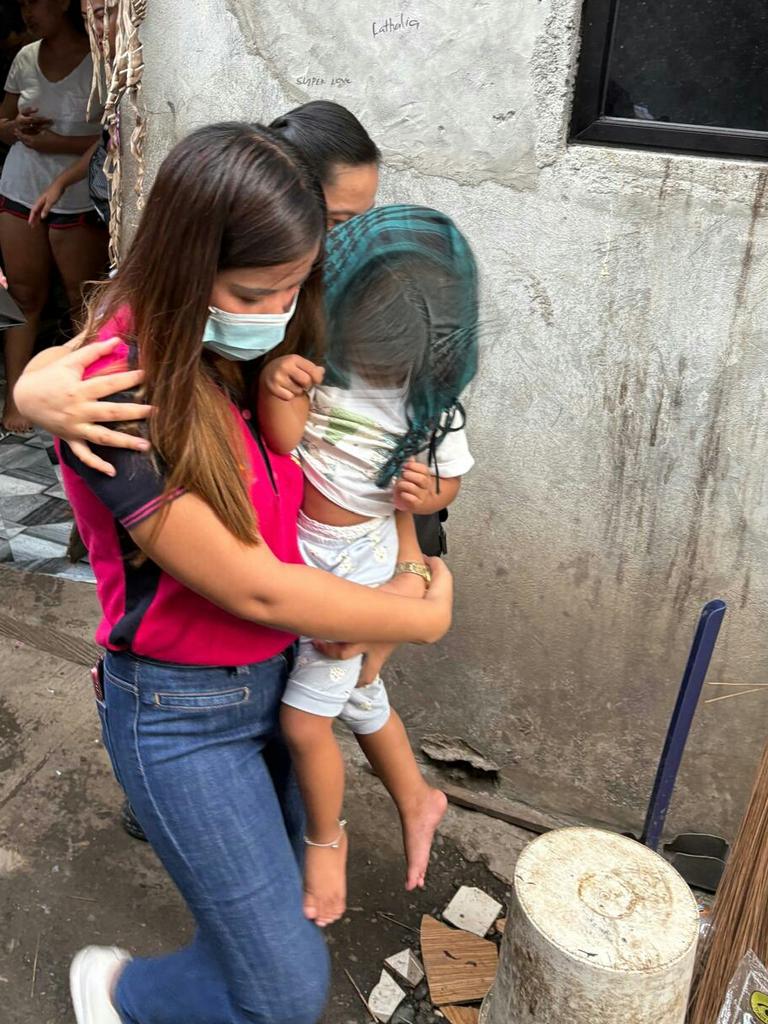 A group of six children, the youngest being just two years old, were removed from harm. Picture: Australian Federal Police