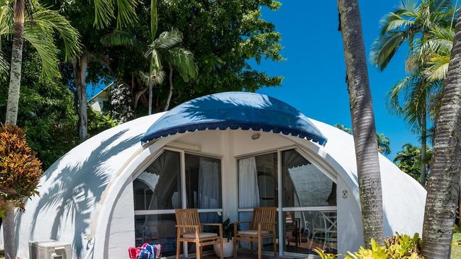 The famous dome house at Trinity Beach is an Airbnb that rents for about $667 for a three-night stay.