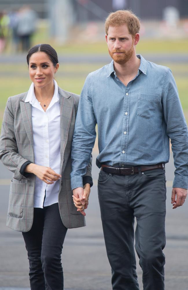 Meghan Markle and Prince Harry splashed out on their $23 million mansion in California in 2020. Picture: Dominic Lipinski – Pool/Getty Images