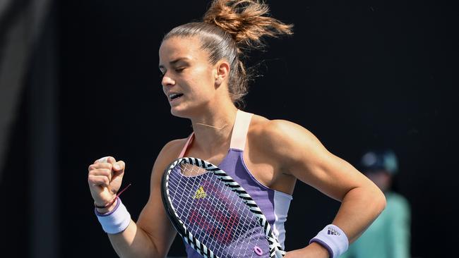 Greek star Maria Sakkari wants to cash-in at the Australian Open. Picture: William West/AFP