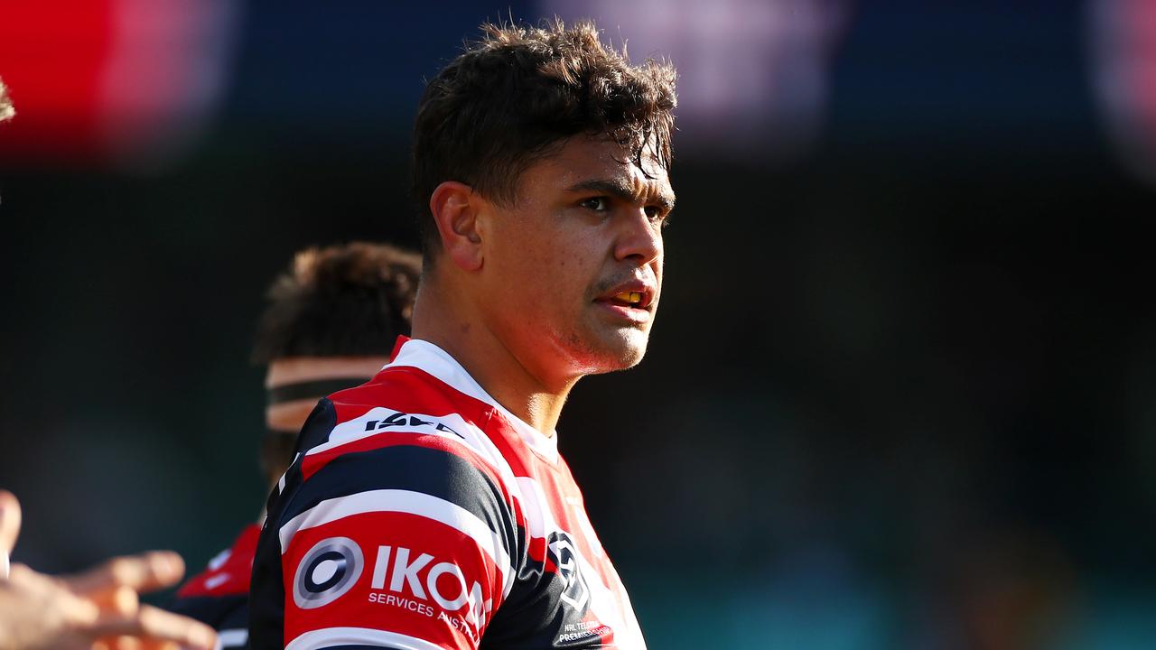 Latrell Mitchell of the Roosters called out a disgraceful online troll.