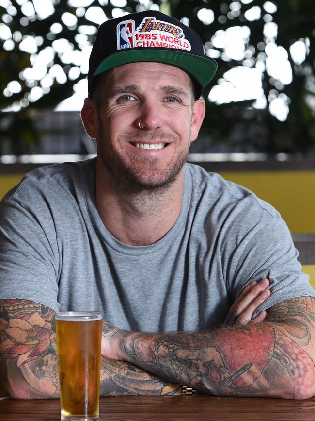 Former AFL footballer Dane Swan. Picture: Josie Hayden