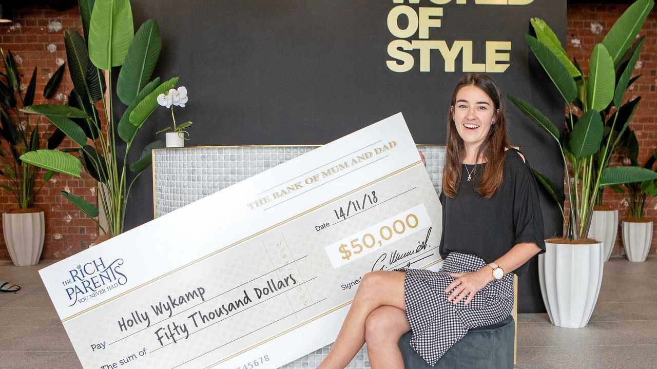 Marcus Beach woman Holly Wykamp, 23, has won $50,000 to go towards building her first home in a Porter Davis competition. Picture: Contributed