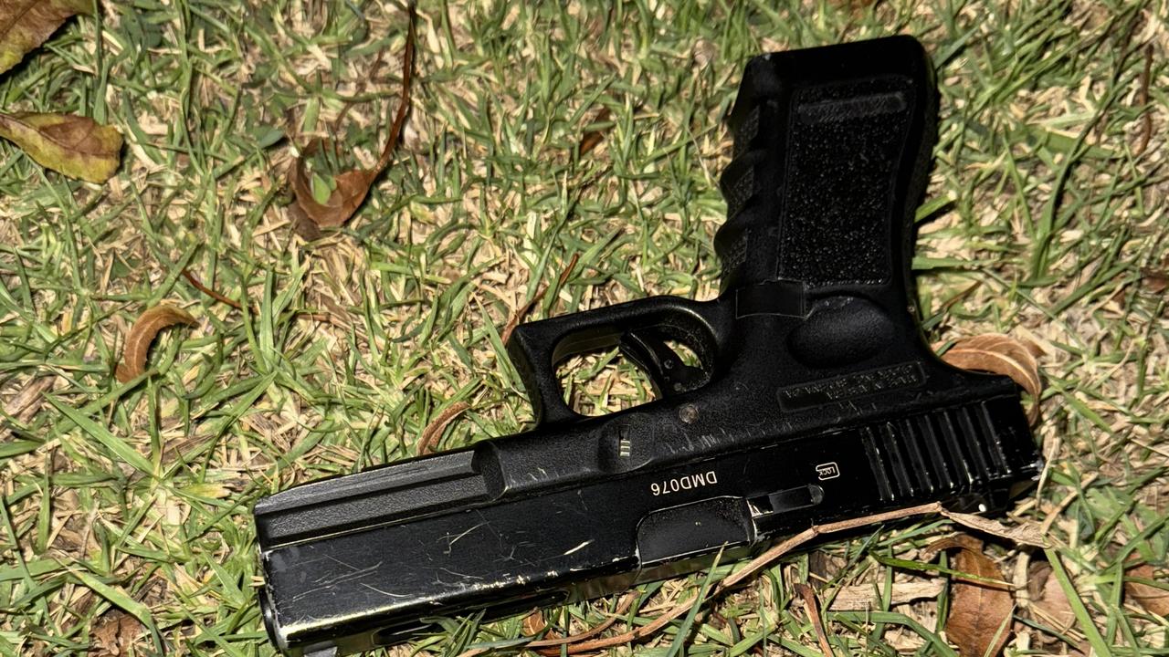‘White as ghost’: Gun dumped on lawn after late-night prowler scare
