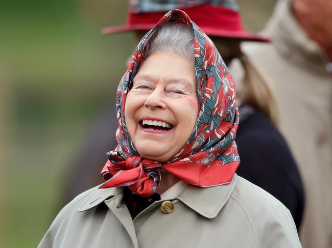 Throughout her 70-plus years on the throne, the Queen maintained her sense of humour. Picture: Getty Images