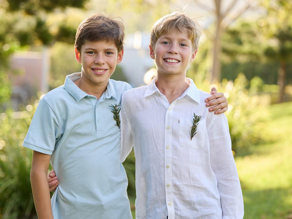 You can commemorate Anzac Day by wearing a sprig of rosemary - and the car will smell nice too. Picture: Returned and Services League QLD/supplied