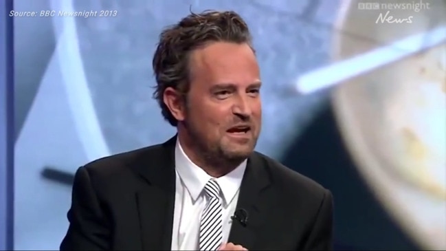 Watch Matthew Perry own 'complete tool' in drug debate