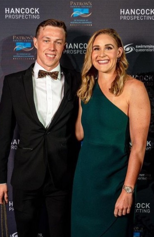 Olympic swimmer Leah Neale is currently dating fellow Olympic teammate Zac Stubblety-Cook. Picture: Instagram / Leah Neale