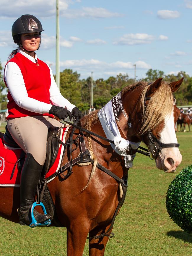 6th place in the PQC State Showjumping Championships 13 and Under 26 90cm class.