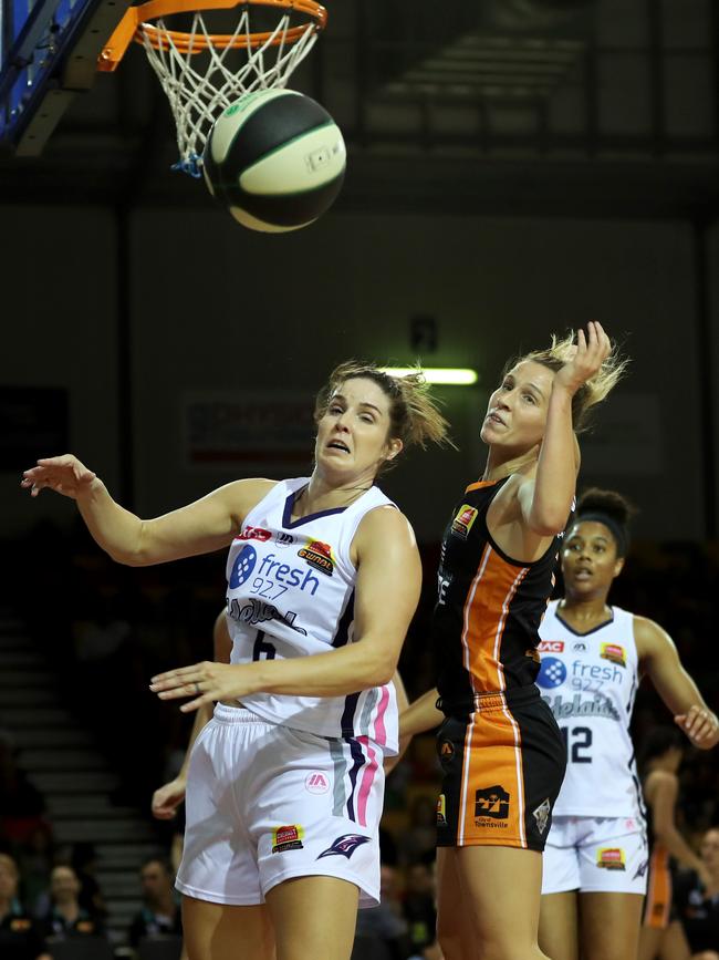 Adelaide Lightning co-captain Stephanie Blicavs has had an injury-interrupted season. Picture: Alix Sweeney