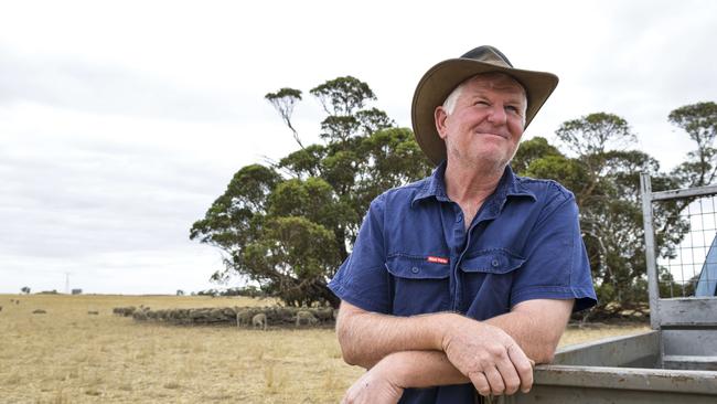 New ground rules: Kaniva farmer Steven Hobbs is adapting to a drier landscape. Picture: Dannika Bonser