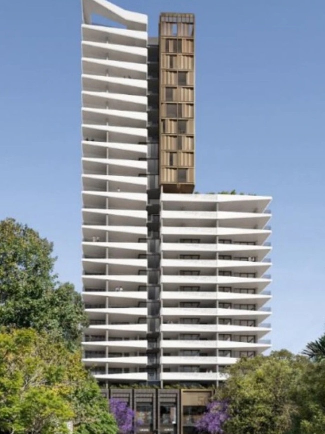 The development would stand 26 storeys tall.