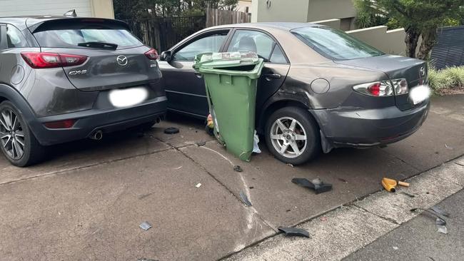 Three cars were involved in the crash on Ballinger Rd in Buderim on May 15.