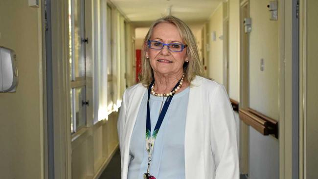 BIG CHANGES: Residential Manager Cynthia Bull stands in Katie J. Neuendorf Wing, which will be transformed as part of the $1.65 million revamp of the Carinity Karinya Place precinct in Laidley. Picture: Lachlan McIvor