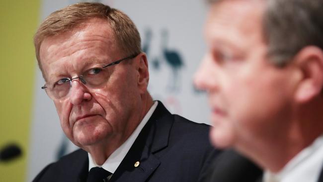 President John Coates (L) says he was unaware of a toxic culture in the AOC.