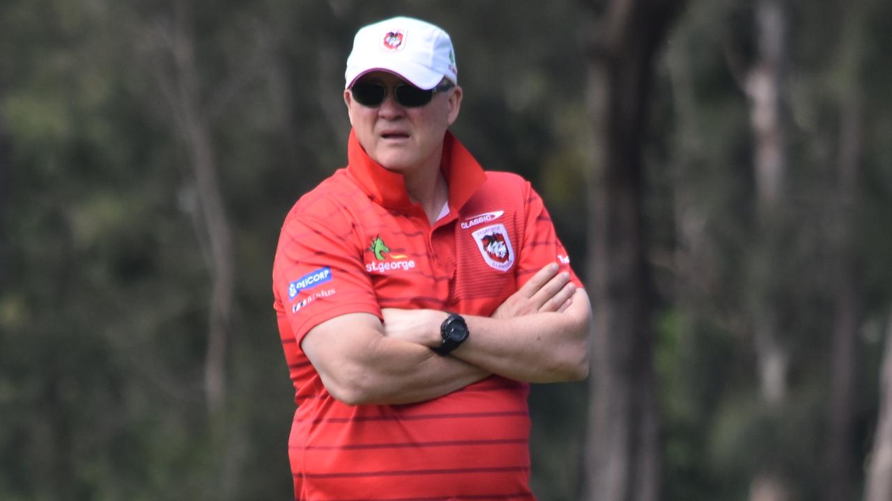 George Illawarra Dragons coach Anthony Griffin at training. Picture Dragons Media