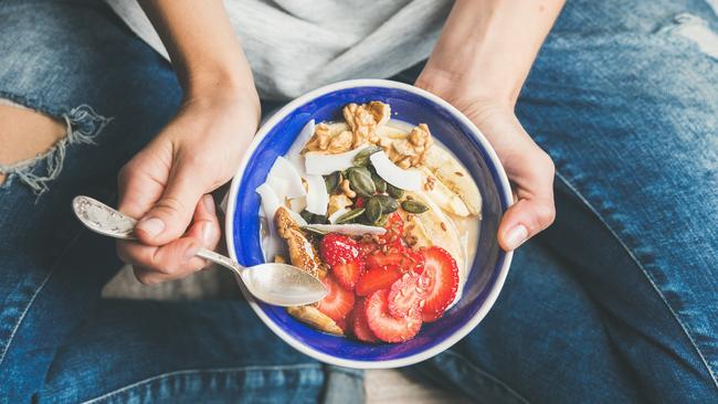 Eating a healthy breakfast may help with restlessness.