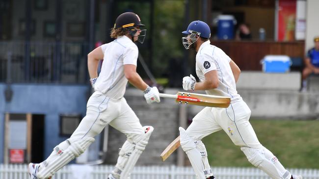 Premier club cricket between University of Queensland and Gold Coast. Saturday January 21, 2023. Picture, John Gass