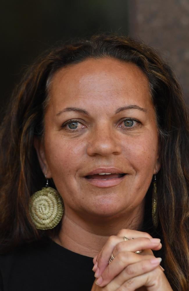 Antonia Burke at Darwin Supreme Court. Picture: (A)manda Parkinson