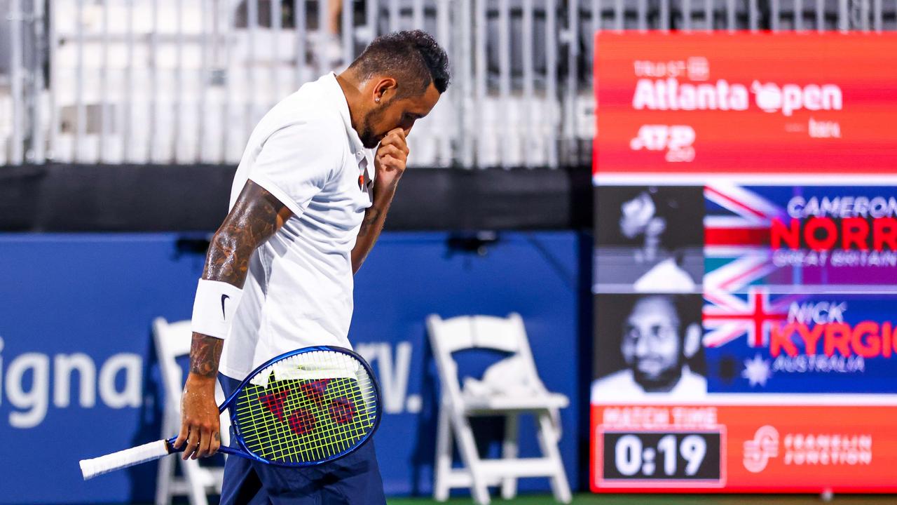 Kyrgios has reportedly said he feels strange about where his career is placed at the moment.