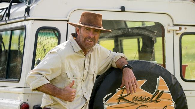 Back for another Aussie adventure: Glenn Robbins’ hapless bushman Russell Coight. Picture: Hwa Goh