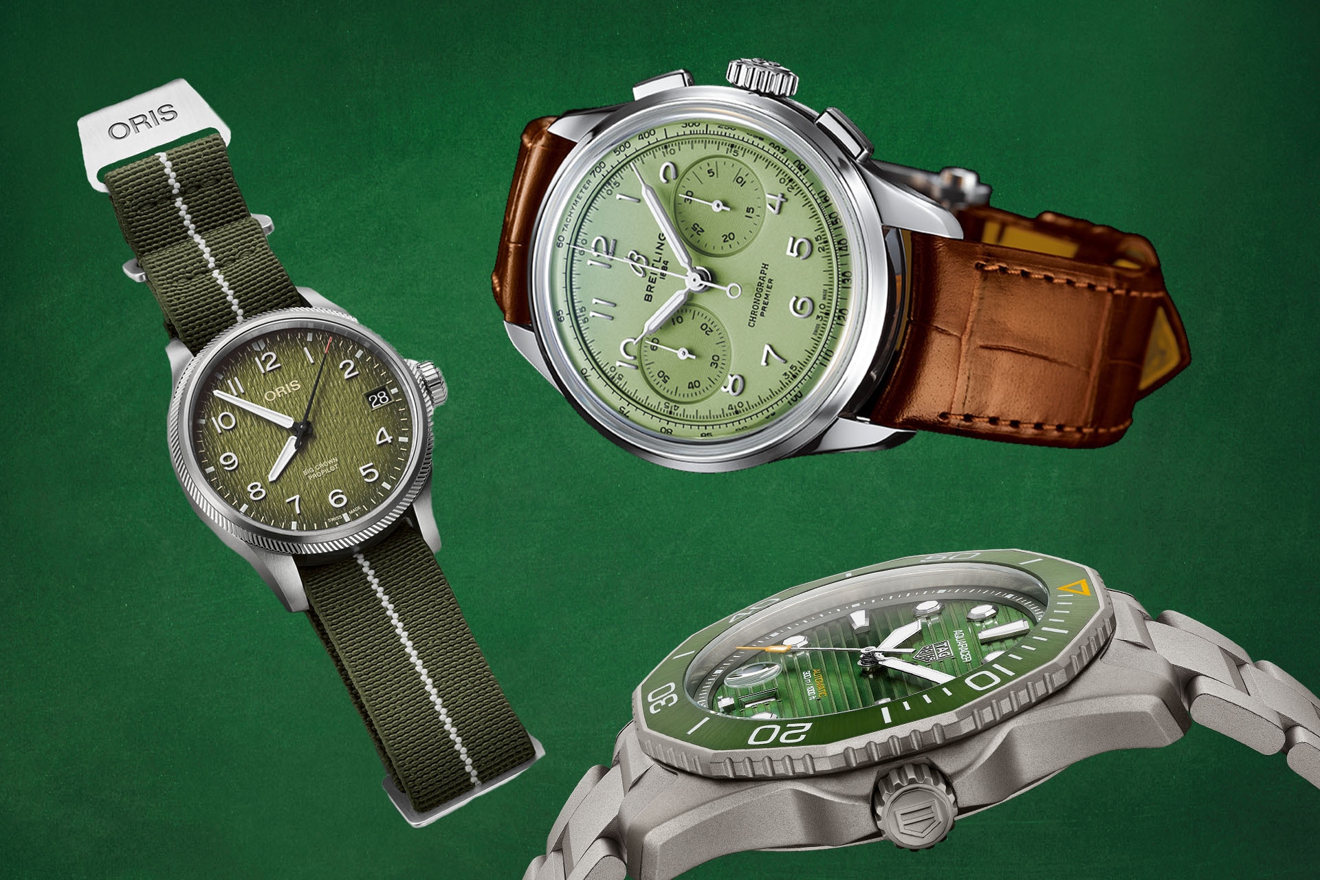 Best hot sale green watches