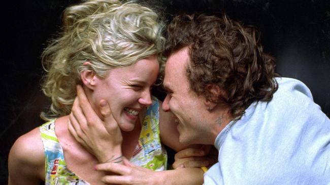 Abbie Cornish and Heath Ledger in 2006 film Candy.