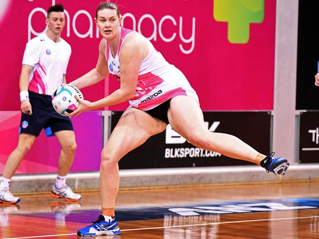 Thunderbirds v Tactix at Netball SA Stadium. Picture: Tom Huntley