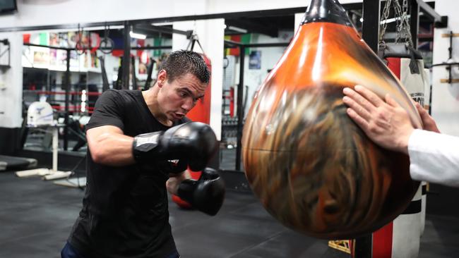 Tim Tszyu can secure a world title shot if he defeats Takeshi Inoue. Picture: Brett Costello