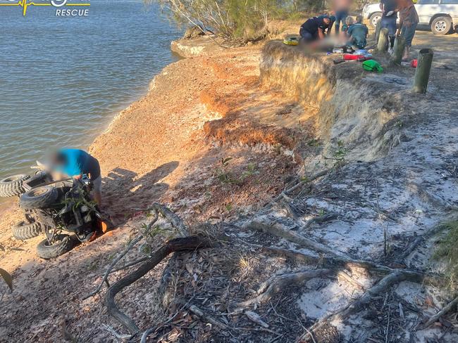 Elderly man’s lucky escape in national park quad bike rollover