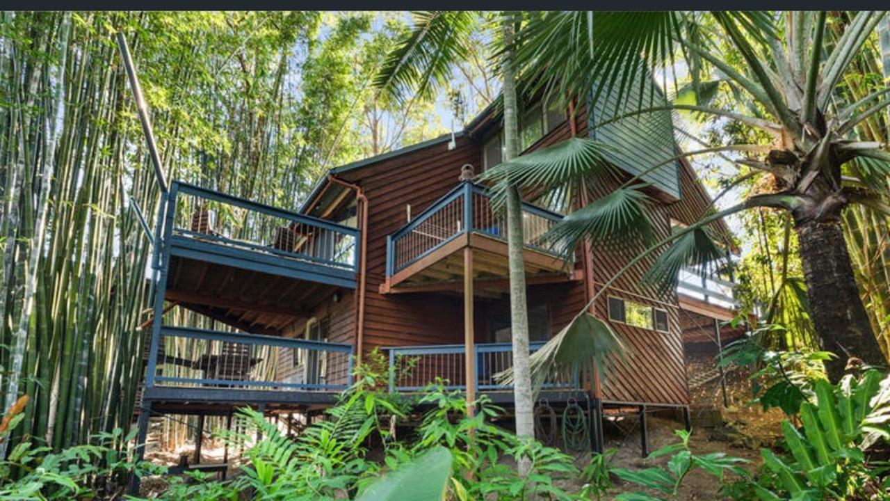 A "treehouse" at 73 Cogill Road, Buderim, sold at auction recently for about $800,000.