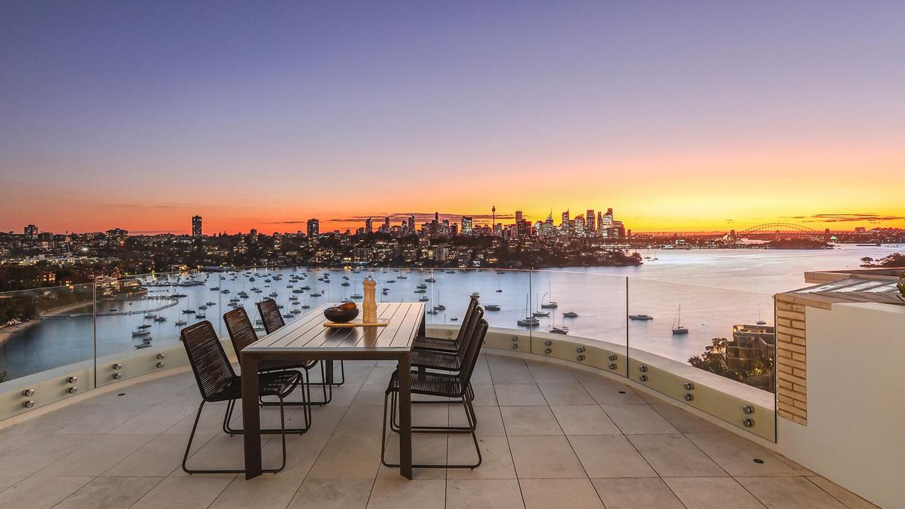 This luxury two-storey penthouse at 23 Wolseley Road is expected to be Australia’s costliest apartment, with a price tag of $28 million. Picture: Supplied