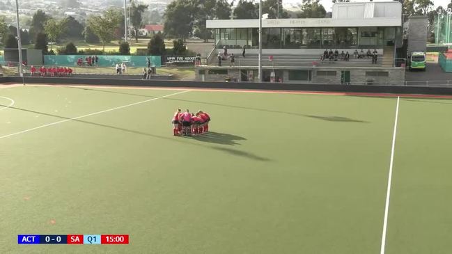 REPLAY: Australian U18's Girls Hockey Championships - ACT vs SA