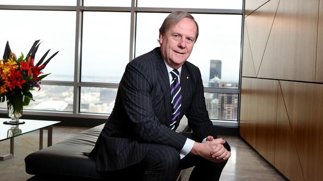 Future Fund chair Peter Costello had warned home loan customers to brace for rate rises. Picture: David Geraghty.