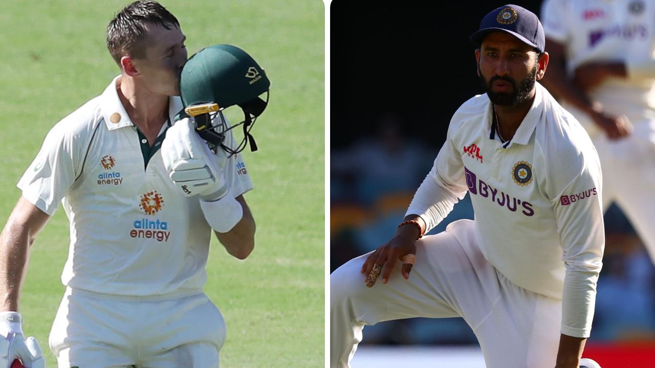 Marnus Labuschagne made India pay for its dropped catches on day one at the Gabba.