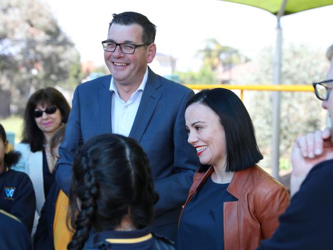 Daniel Andrews with Labor MP Lizzie Blandthorn in 2019. Picture: Supplied