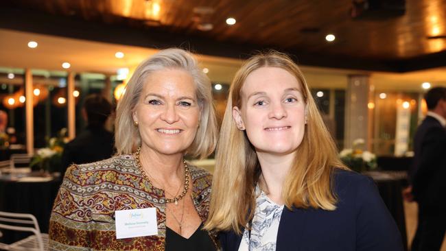 Melissa Donnelly and Alison McTernan and Madeline McTernan at the Gold Coast Australian of the Year Awards 2025 at Sky Point for Gold Coast at Large. Picture, Portia Large.