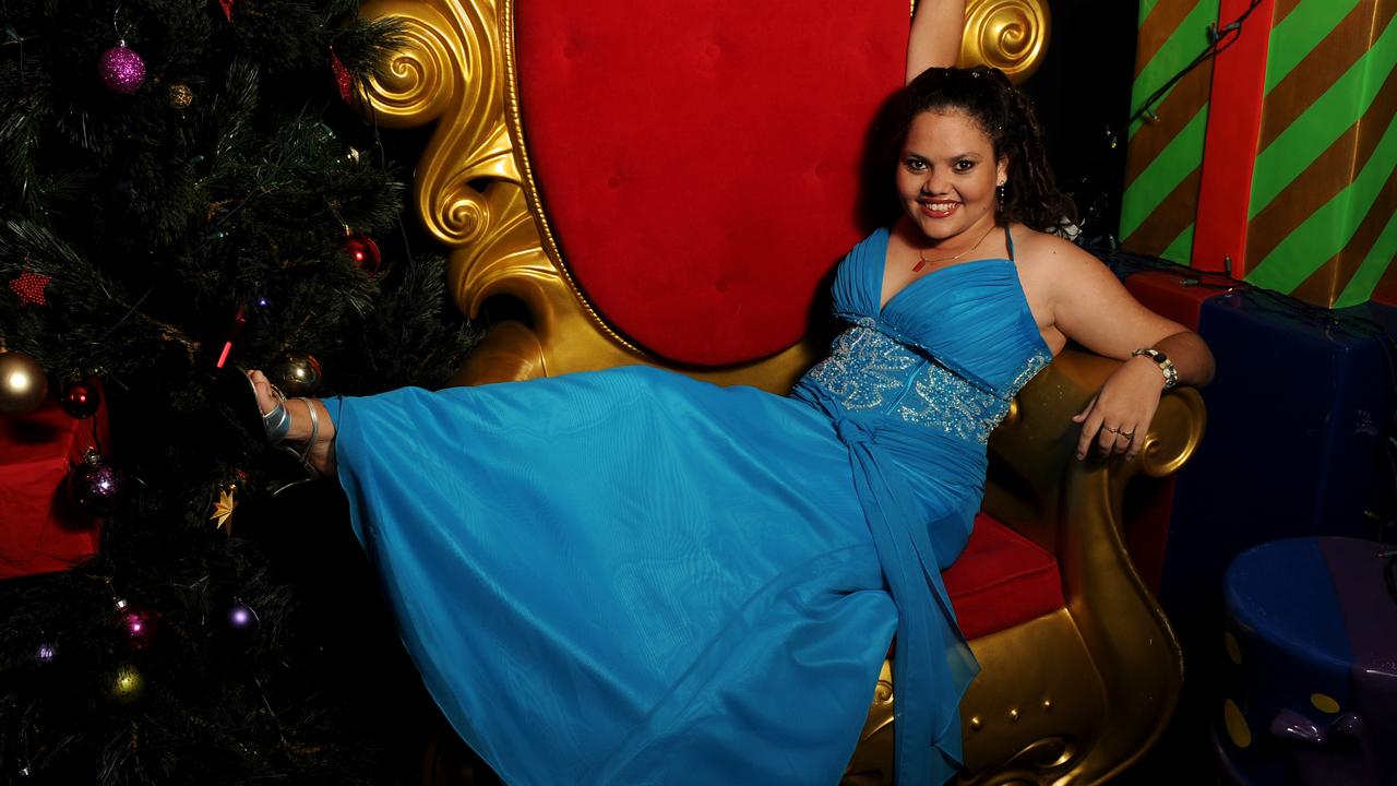 Rikkii Clarke at the Palmerston High School 2010 formal at SkyCity Casino.