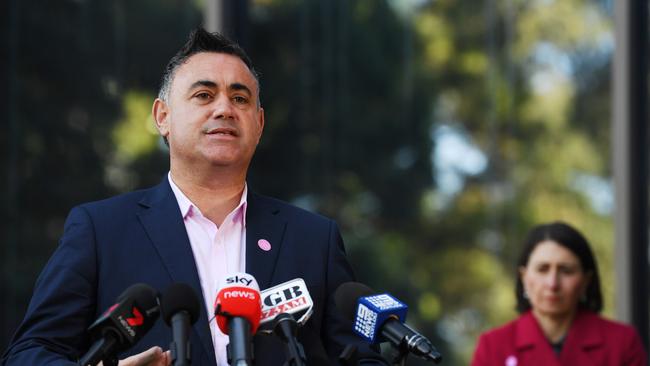 Deputy Premier John Barilaro will not be fined. Picture: AAP Image/Dean Lewins