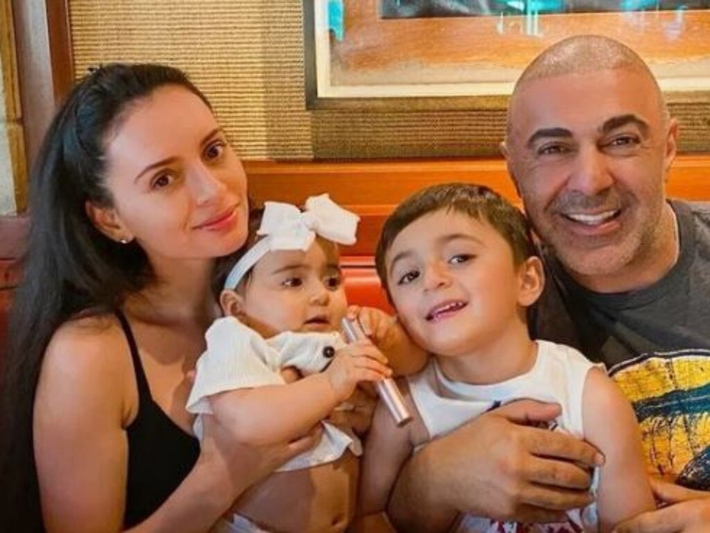 Yazz Giraldo claims a flight attendant locked her in the bathroom with one of her children. Picture: Instagram/yazzgiraldo
