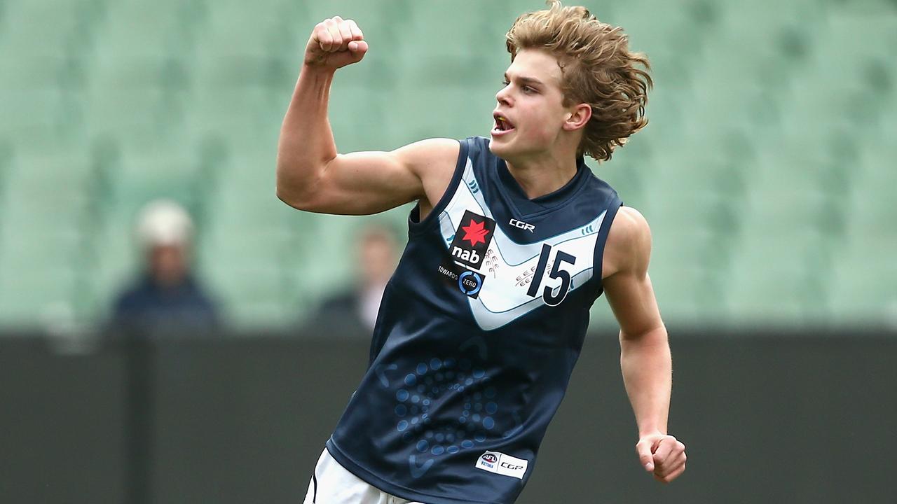 Bailey Smith in action for Vic Metro. Picture: Getty Images