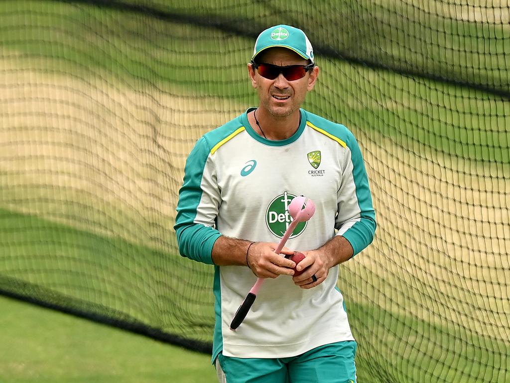 Australian coach Justin Langer.