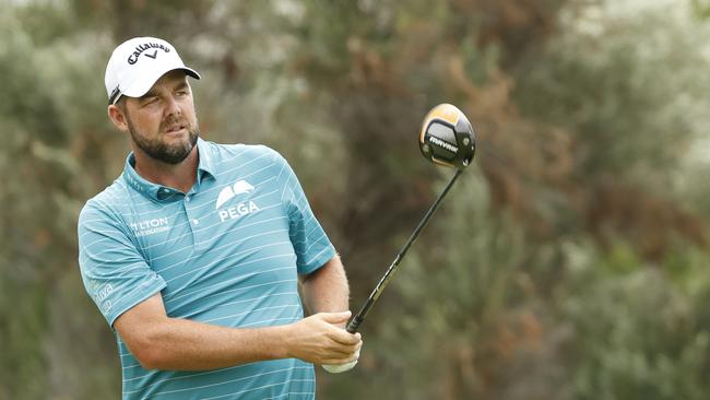 Aussie Marc Leishman will defend his title at Torrey Pines in California this week. Picture: Cliff Hawkins/Getty Images