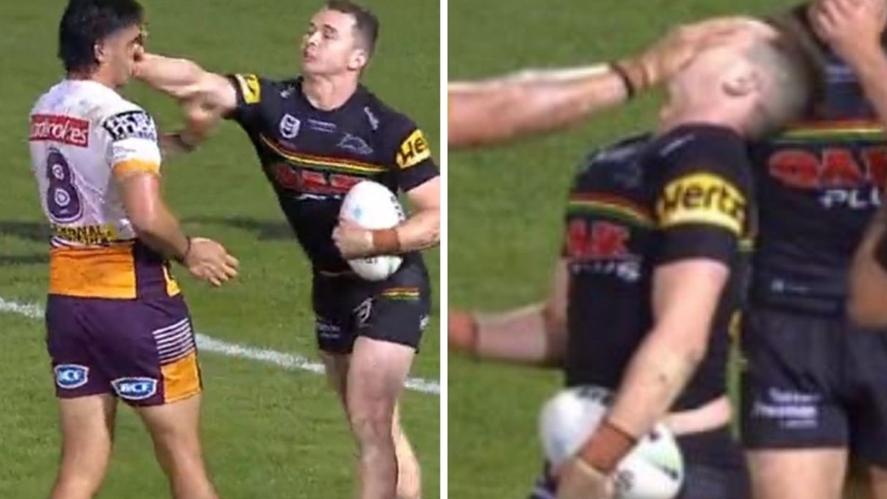 Dylan Edwards and Keenan Palasi were sin binned for open palming each other to the face.