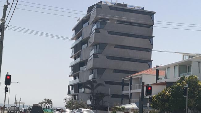 The development seen from the Gold Coast Highway