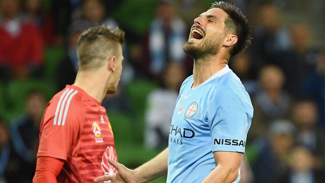 Bruno Fornaroli is still out of the Melbourne City side. Picture: Getty