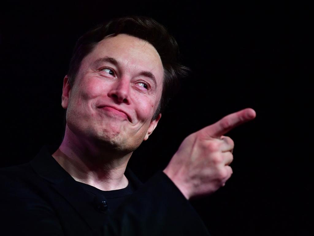 Musk’s poll received 1 million votes per hour. Picture: Frederic J. Brown/AFP