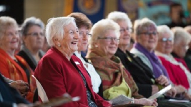 Attendees at the Country Women's Association NSW Conference 2018 this week. They voted against a motion to make gender neutral uniforms compulsory. (Pic: Supplied)